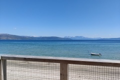 Vue depuis la maison à Laukvik