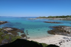 Vue depuis la maison à Skrolsvik